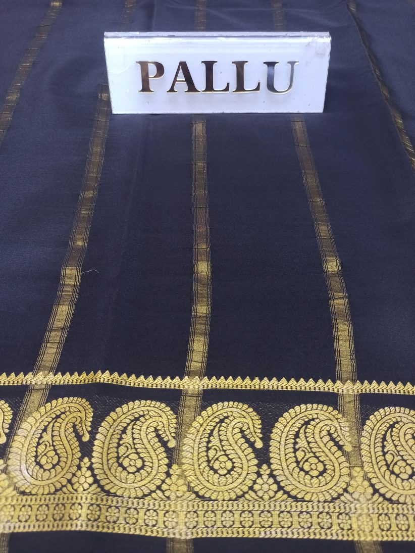 Pure Mysore Silk Crape Saree