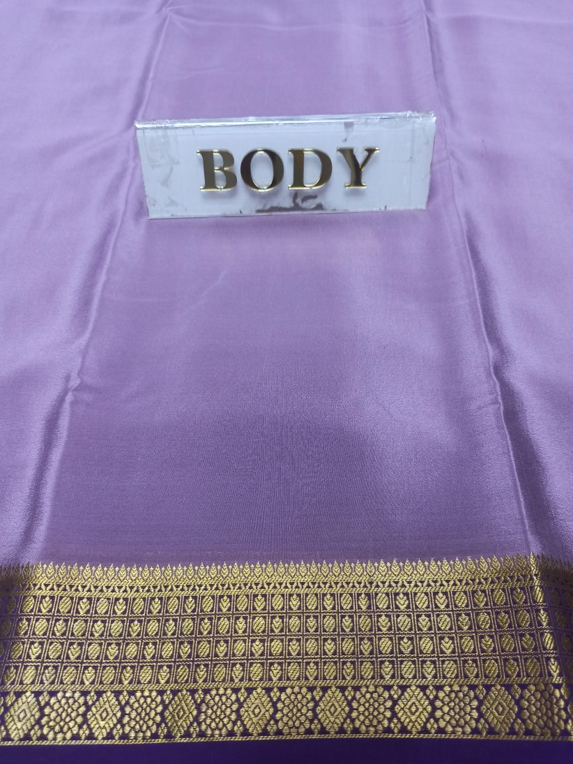 Pure Mysore Silk Saree