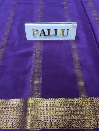 Pure Mysore Silk Saree
