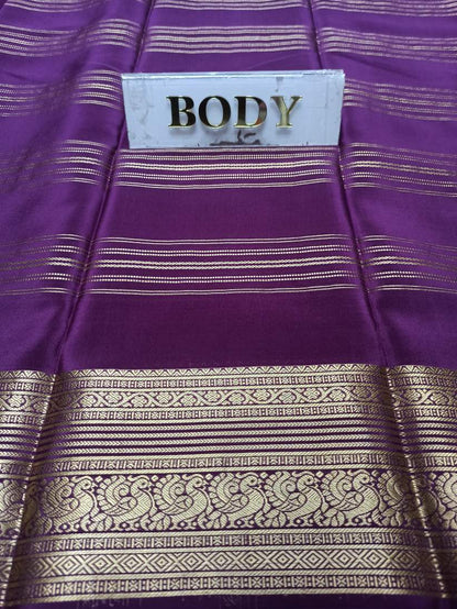 Pure Mysore Silk Saree