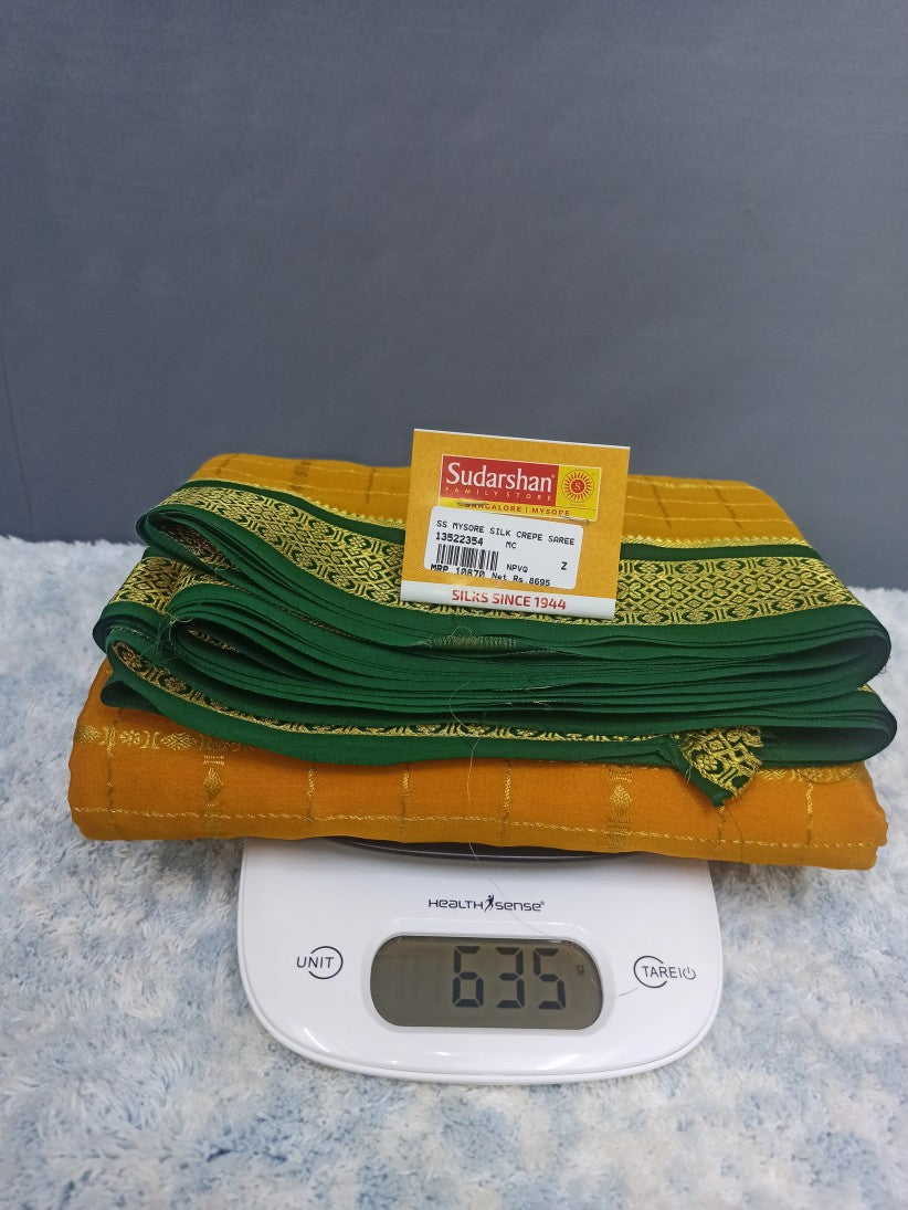 Pure Mysore Silk Saree