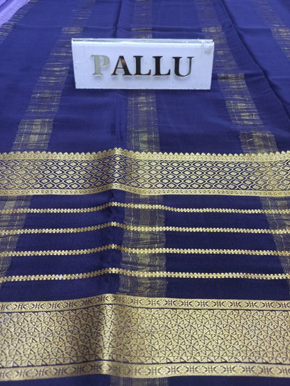 Pure Mysore Silk Saree