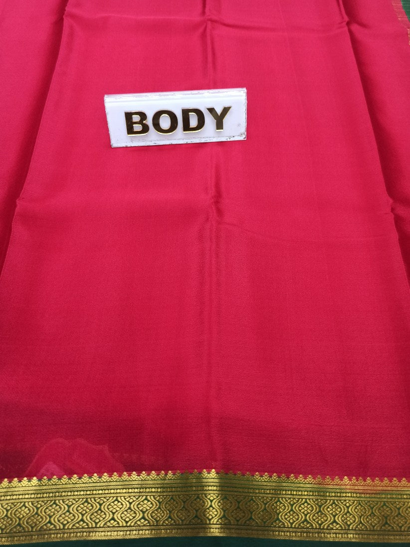 Pure Mysore Silk Saree ( 60 Grams )