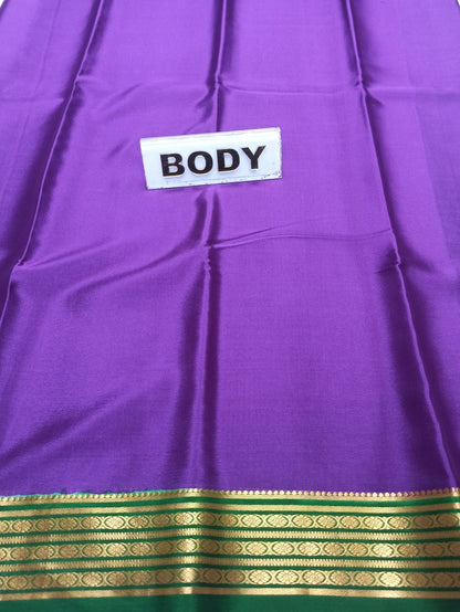 Pure Mysore Silk Saree( 60 Grams )