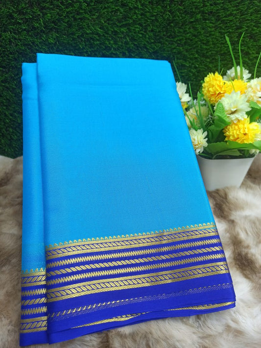 Pure Mysore Silk Saree ( 60 Grams )