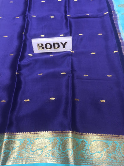 Pure Mysore Silk Saree( 60 Grams )