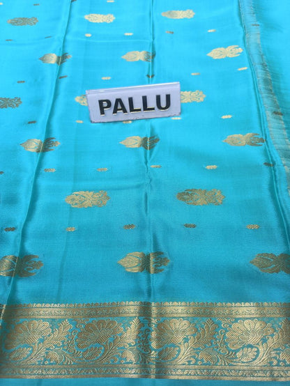 Pure Mysore Silk Saree( 60 Grams )