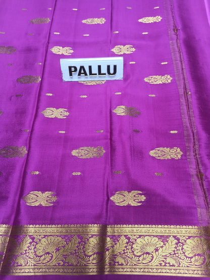 Pure Mysore Silk Saree ( 60 Grams )
