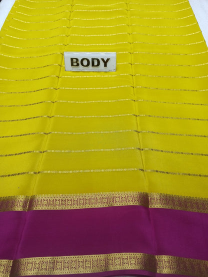 Pure Mysore Silk Saree