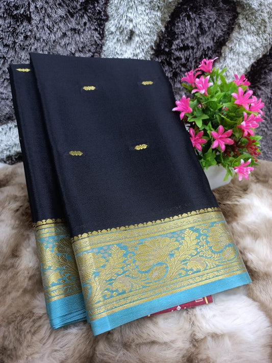 Pure Mysore Silk Saree ( 60 Grams )