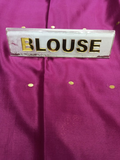 Pure Mysore Silk Saree(60 Grams)