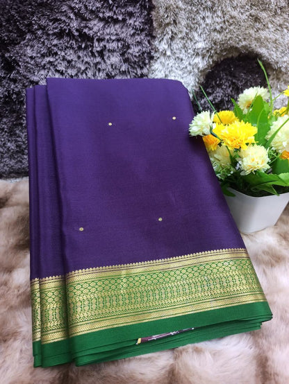 Pure Mysore Silk Saree(60 Grams)