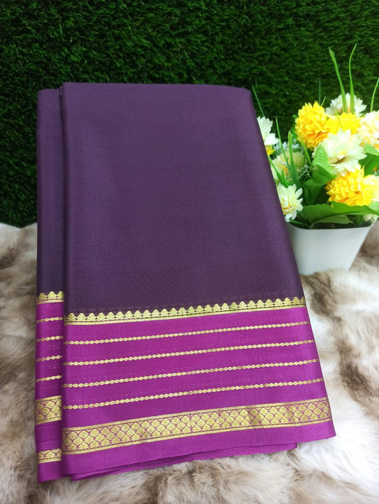 Pure Mysore Silk Saree ( 60 Grams )