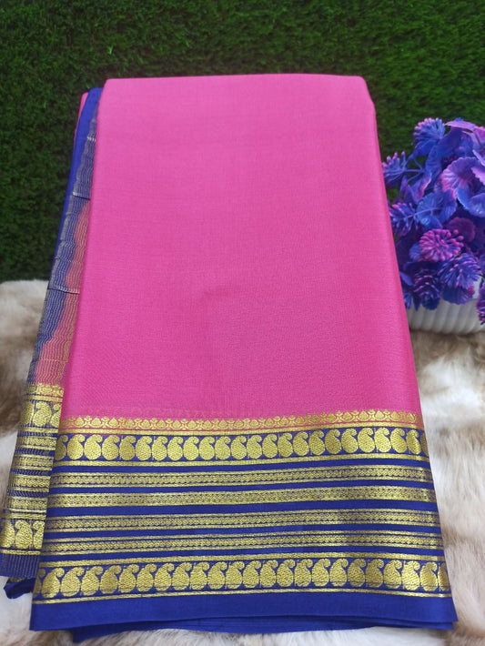 Pure Mysore Silk Saree