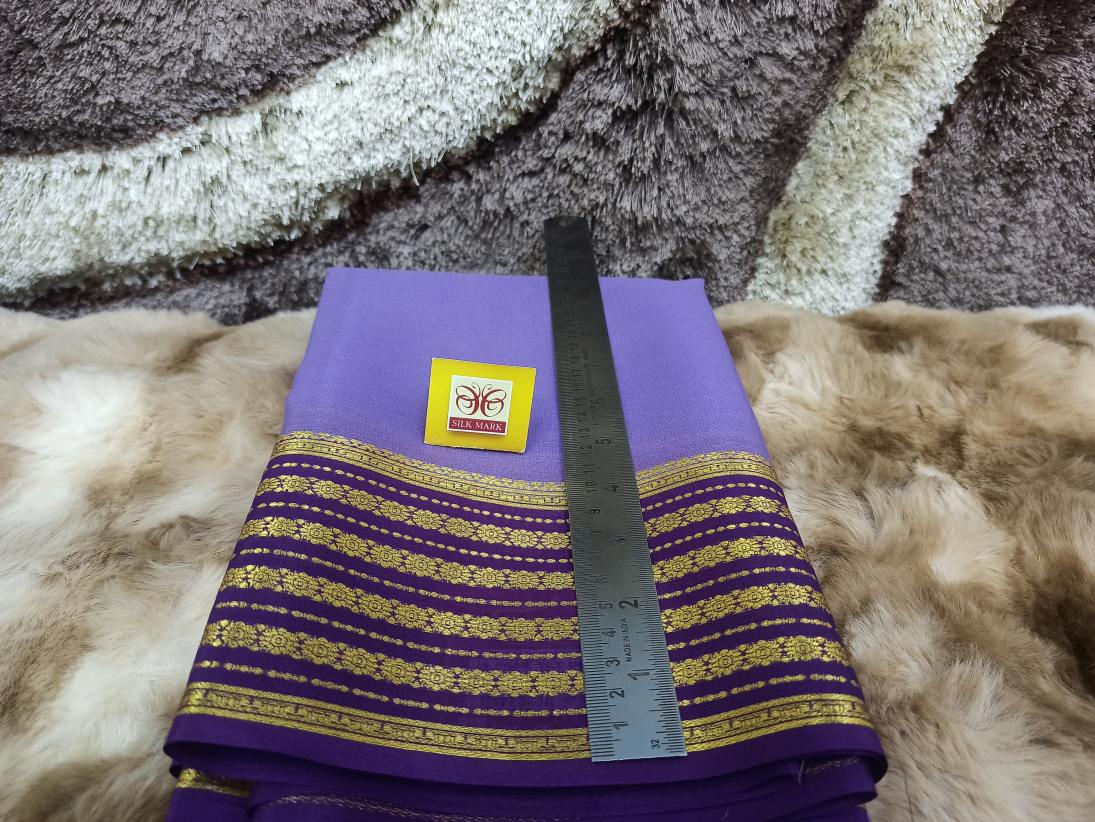 Pure Mysore Silk Saree ( 60 Grams )