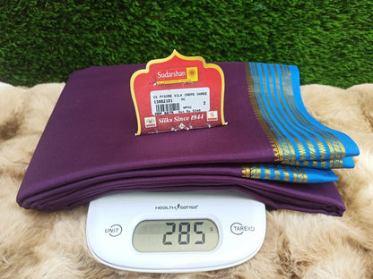 Pure Mysore Silk Saree