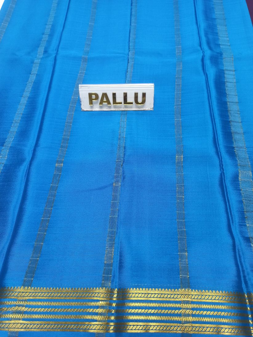 Pure Mysore Silk Saree