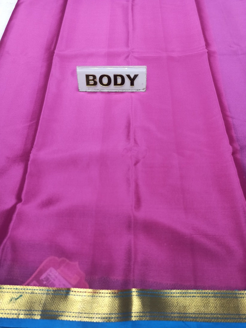 Pure Mysore Silk Saree ( 60 Grams )