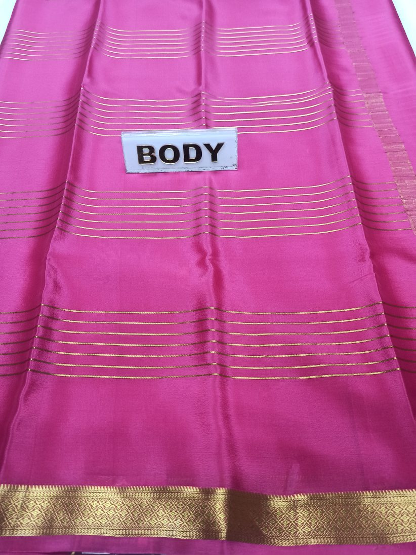 Pure Mysore Silk Saree ( 60 Grams )