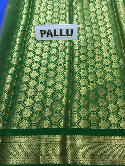 Pure Mysore Silk Saree( 60 Grams )