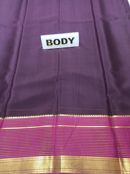 Pure Mysore Silk Saree(60 Grams)