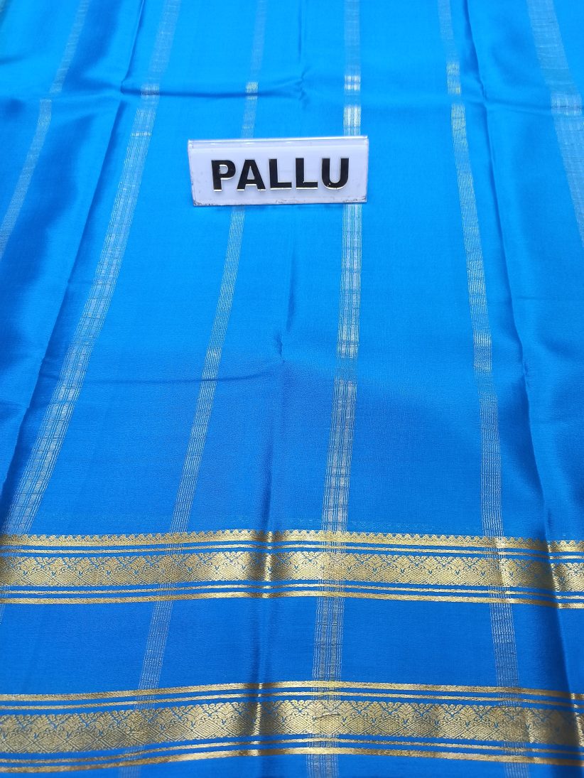 Pure Mysore Silk Saree( 60 Grams )