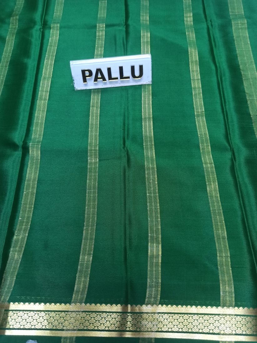 Pure Mysore Silk Saree ( 60 Grams )