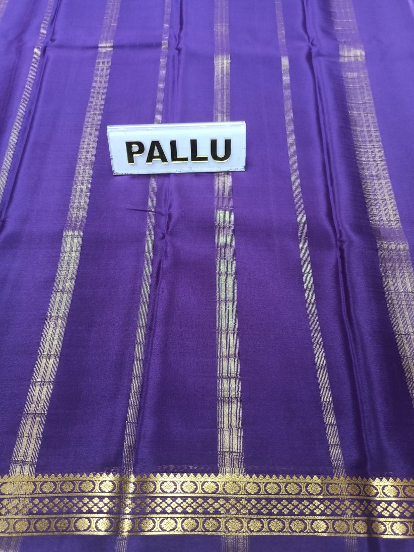 Pure Mysore Silk Saree(60 Grams)