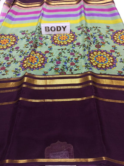 Pure Mysore Silk Saree