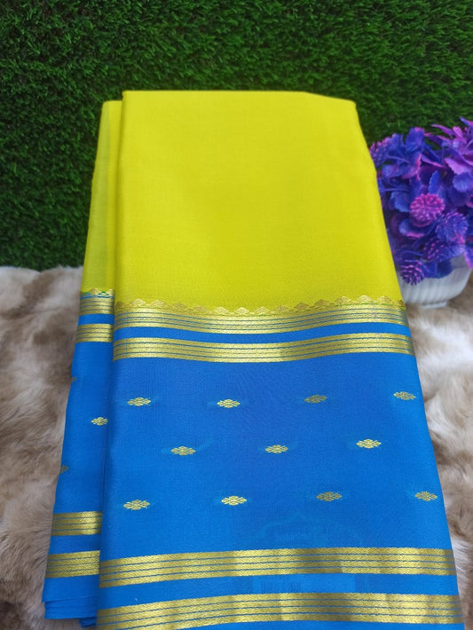 Pure Mysore Silk Saree ( 60 Grams )