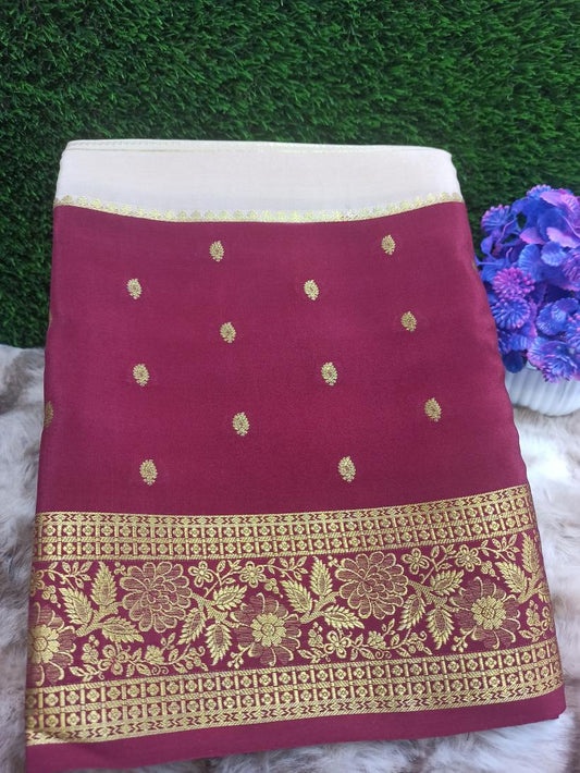 Pure Mysore Silk Saree