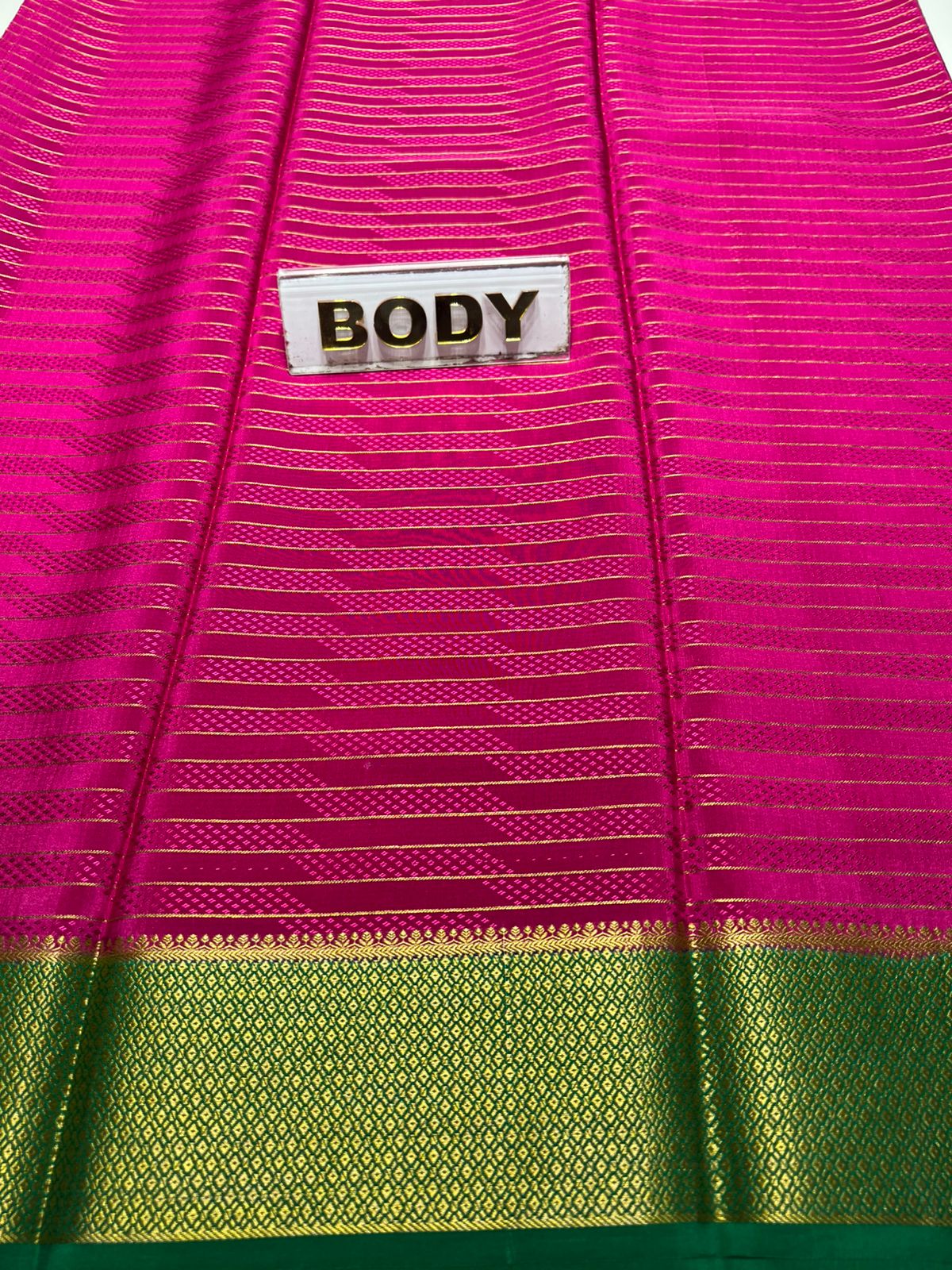 Pure Mysore Silk Saree.