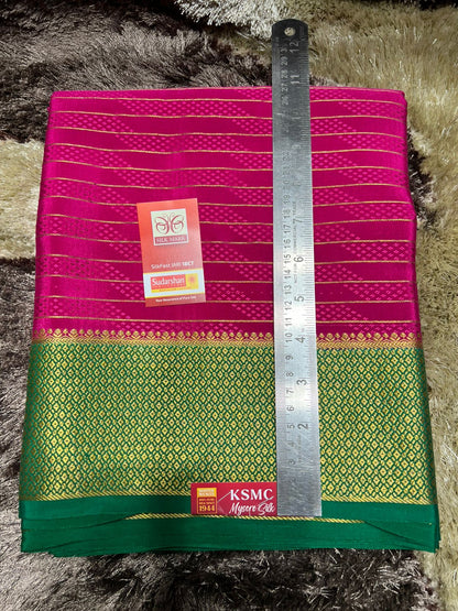 Pure Mysore Silk Saree.