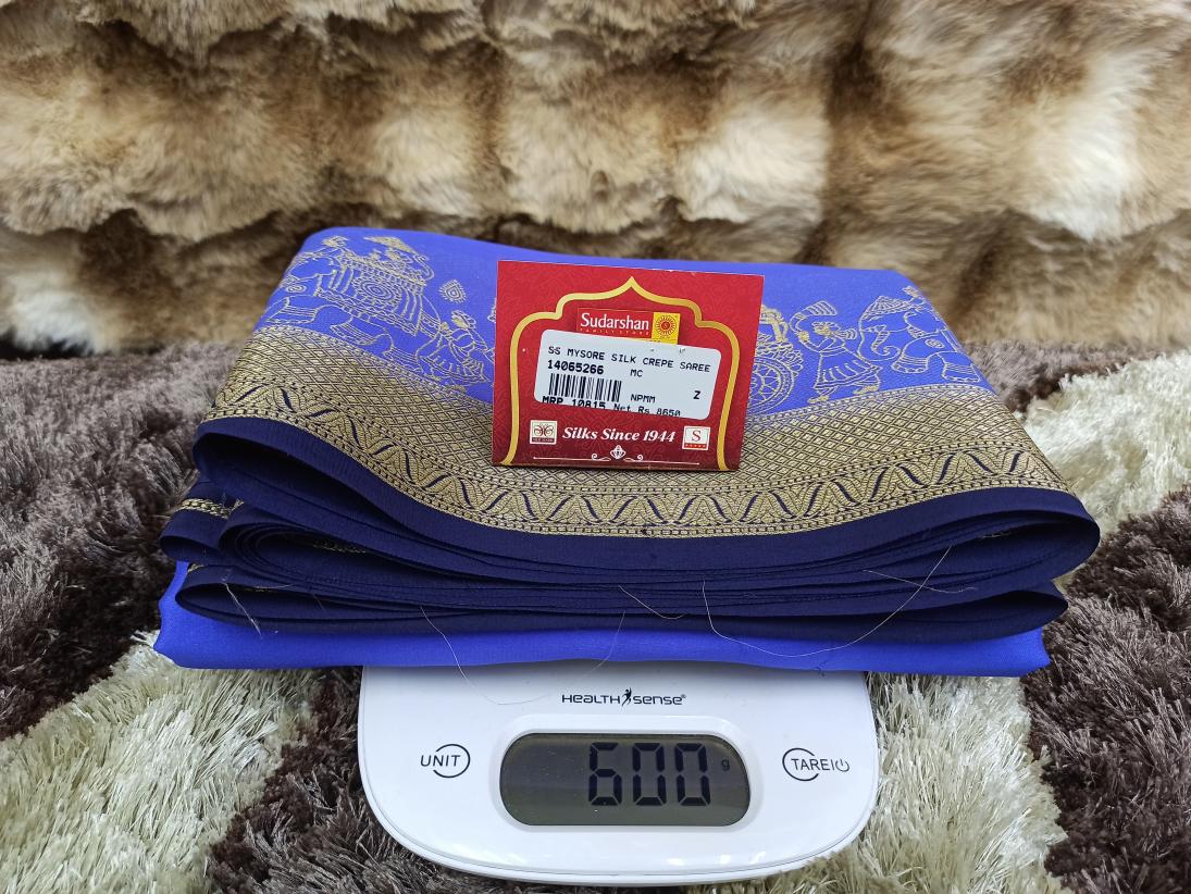 Pure Mysore Silk Saree