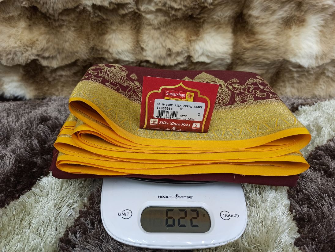 Pure Mysore Silk Saree