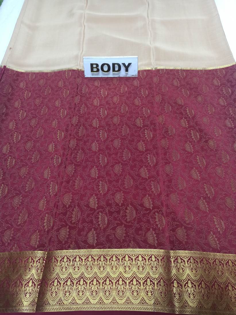 Pure Mysore Silk Saree