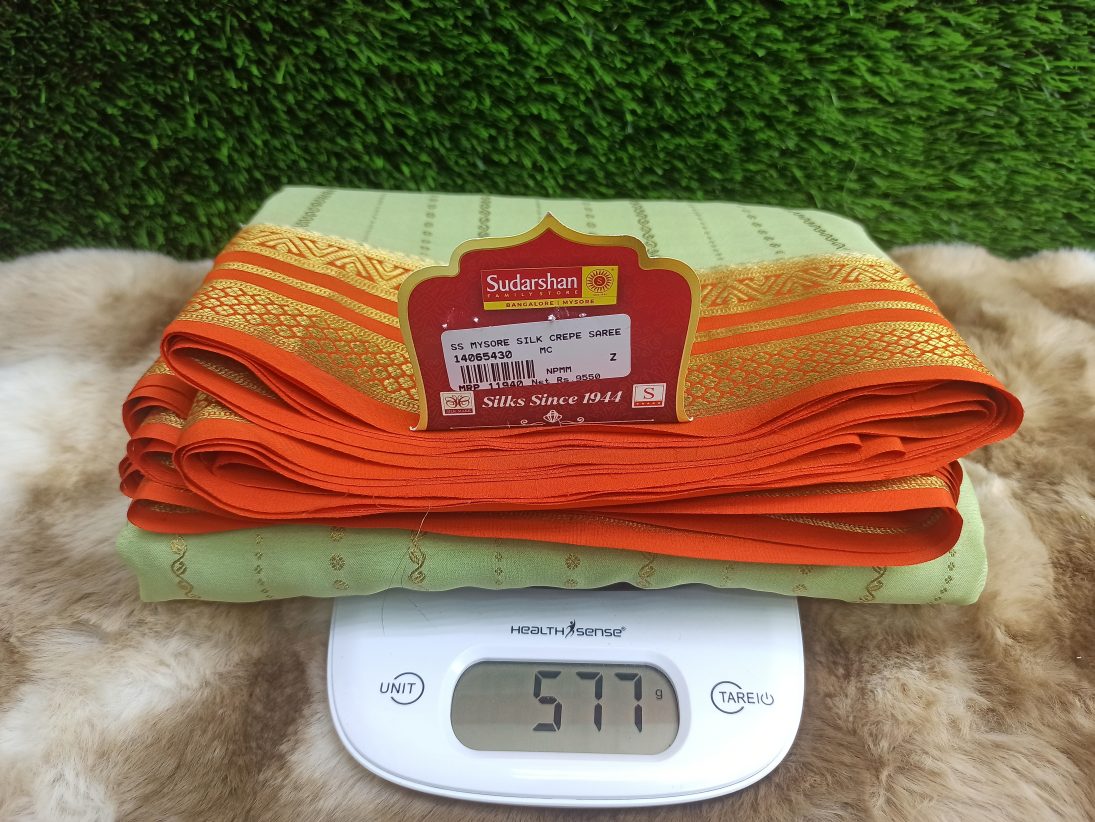 Pure Mysore Silk Saree