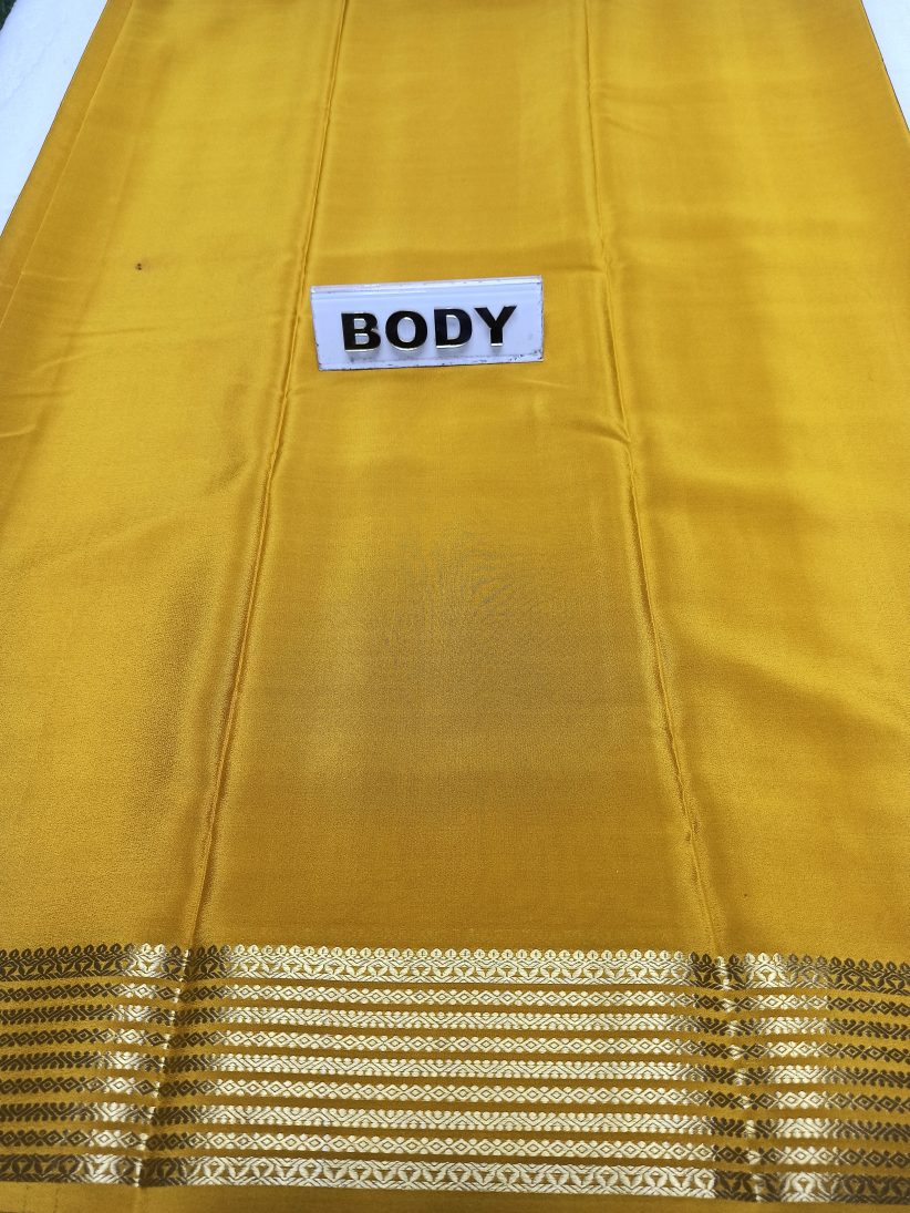 Pure Mysore Silk Saree