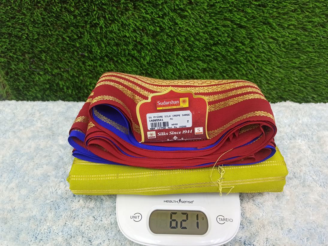 Pure Mysore Silk Saree