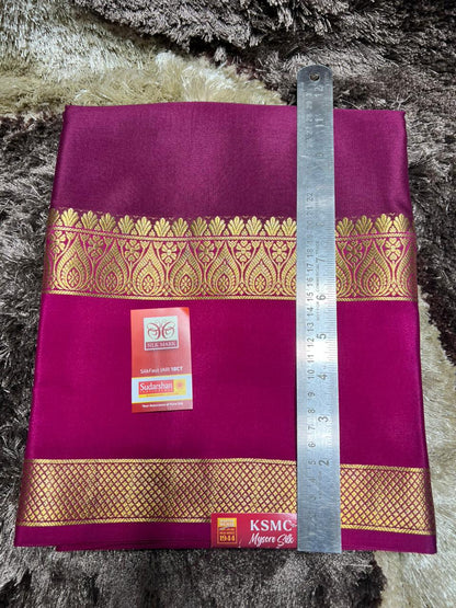 Pure Mysore Silk Saree.