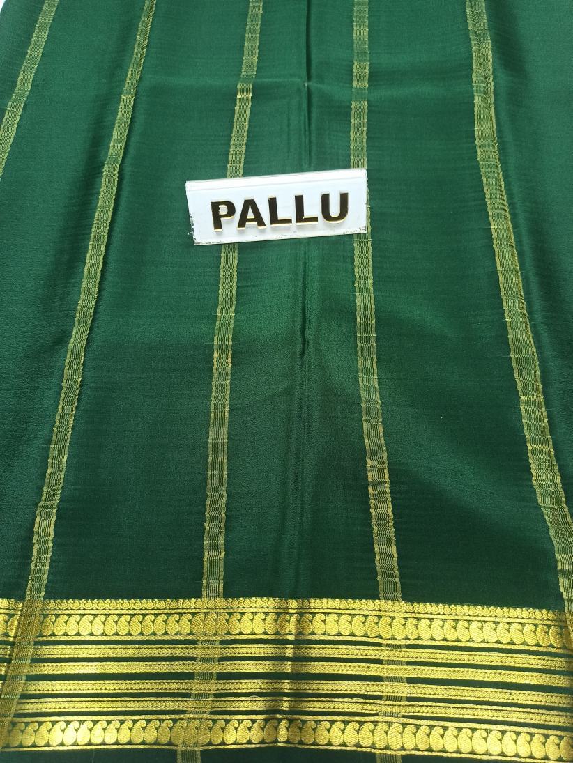 Pure Mysore Silk Saree ( 60 Grams )