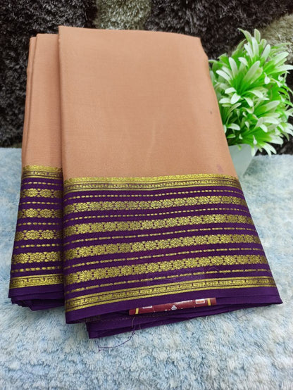 Pure Mysore Silk Saree ( 60 Grams )