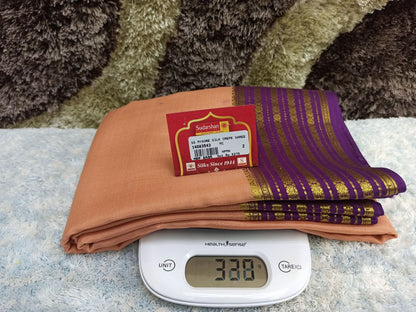 Pure Mysore Silk Saree ( 60 Grams )