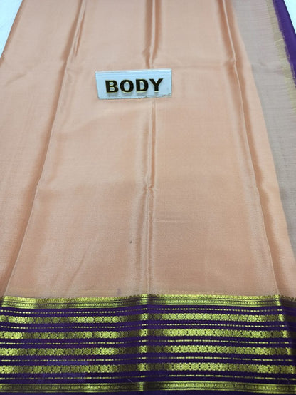 Pure Mysore Silk Saree ( 60 Grams )