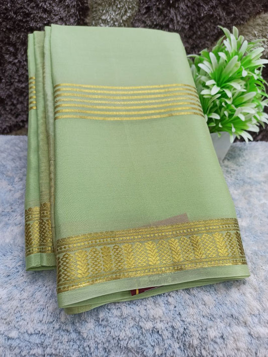 Pure Mysore Silk Saree ( 60 Grams )