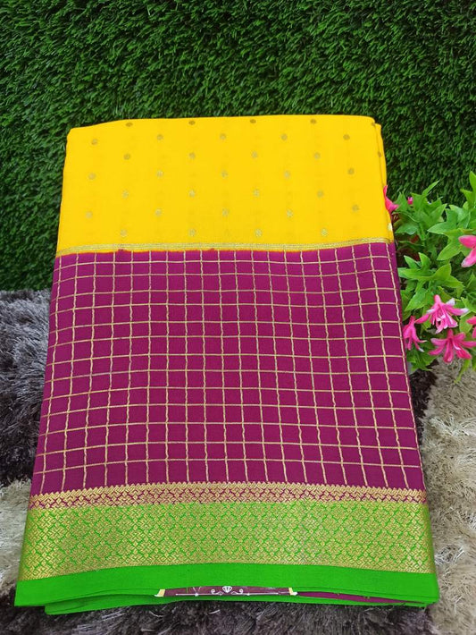 Pure Mysore Silk Saree