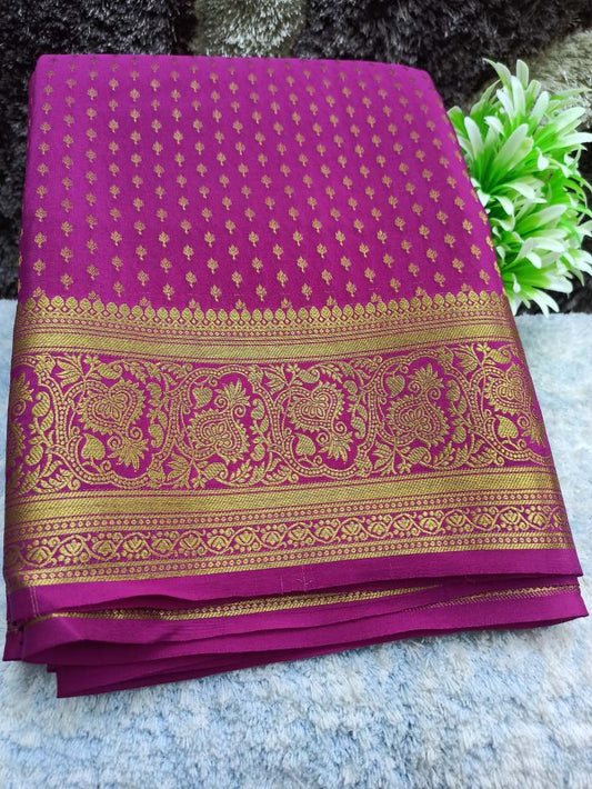 Pure Mysore Silk Saree