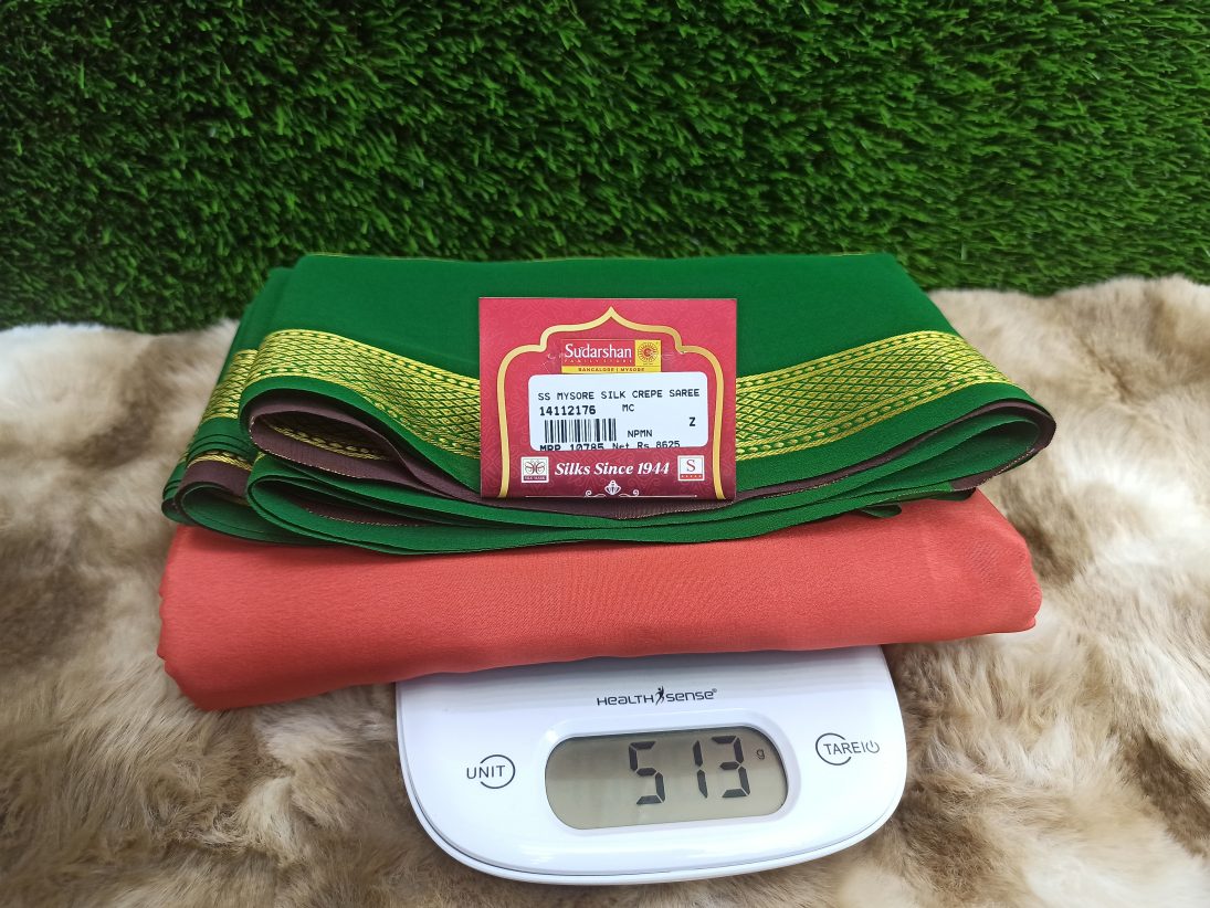 Pure Mysore Silk Saree