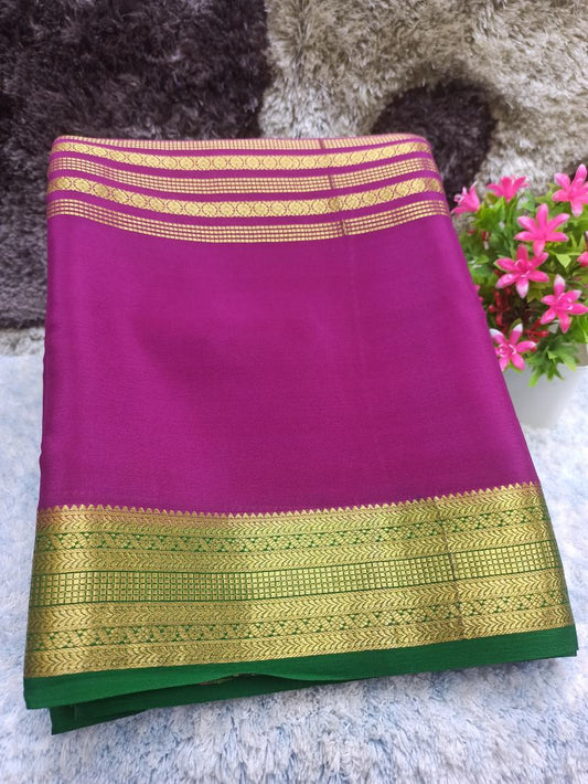 Pure Mysore Silk Saree