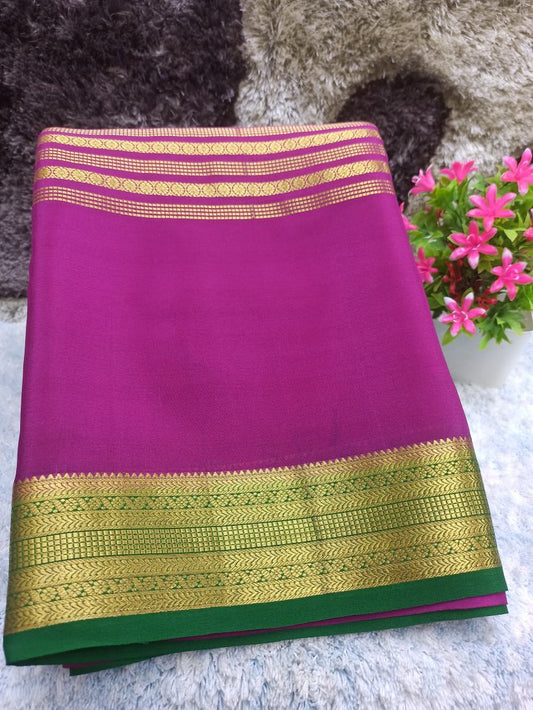 Pure Mysore Silk Saree